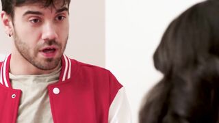 Teen virgins Jane Wilde and Chanel Camryn see their stepbrothers cocks for the first