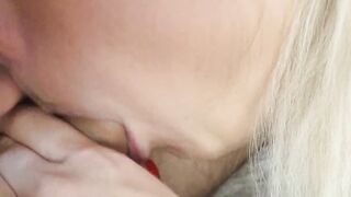 Sloppy Close -Up Bj From Stepsister