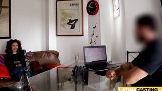 Shy Hispanic Teens Goes WILD Inside First Porn Casting