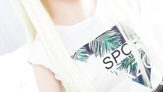 Mini Love Doll – young Blonde get long titties - hottest blowjobs