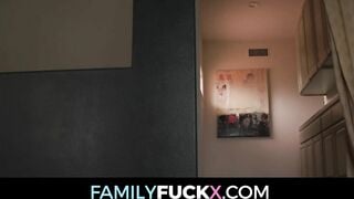 MJ Fresh Wakes Up To Her Stepdad's Long Penis Before Her Mother Is Home The Next Day