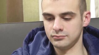 GuysToeSucking.com - Twink forces his lover to worship his feet before drilling him d