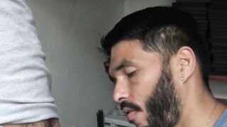 LecheLatinos.com - Bearded dude David's hairy ass with my delicious dick