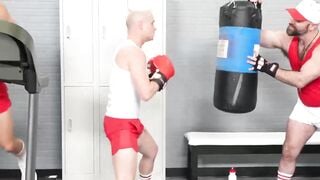 InfernoDungeon.com - Jim Fit and Andrew Connor cum from Wolfie's fist