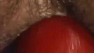 CentralFisting.com - Wilhelm Dragon's giant dildo squat and fist