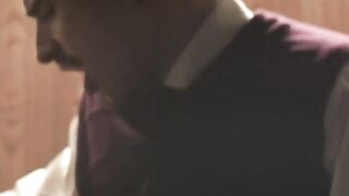 FatherXXX.com - Seminarian's free fuck as desperate priest impersonator