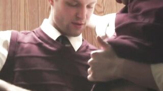 FatherXXX.com - Seminarian's free fuck as desperate priest impersonator
