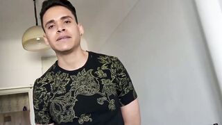 Pulling the hair of kinky Maximiliano while I intensely bareback his raw ass Hoe 2