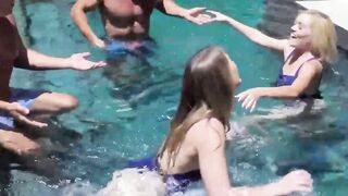 Sizzling Summer Lovin Katie Kush and Kenzie Madison Get Hot and Heavy by the Pool
