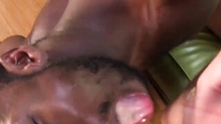 Hottie Parker Payne offered his black rounded ass to get rimmed and banged by cute Wi