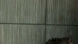 Tattooed buddies having a smoking session and throatfucking