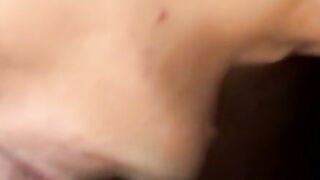 Tattooed buddies having a smoking session and throatfucking