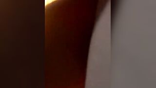 Milking my cock as I become intoxicated while smoking