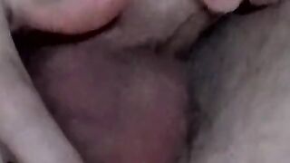 Milking my cock as I become intoxicated while smoking