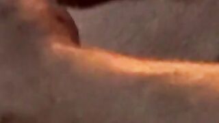 Milking my cock as I become intoxicated while smoking