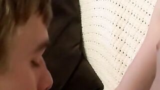 Horny Hunk enjoys oral sex as he gets turned on by smoking
