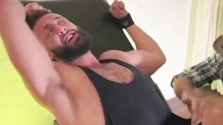MaleFeetXXX.com - Maui's turn in the tickle chair for an intense and everywhere tickl