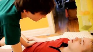 Twink sucks his man off before taking his dick balls deep