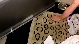JoeSchmoeXXX.com - Nasty white guy receives blowjob from his ugly black friend