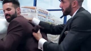 Raw Power Sleek Executives Get Down and Dirty in the Boardroom