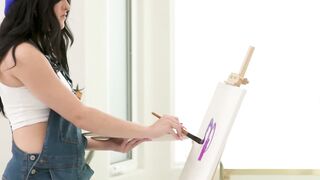 Sculpting Perfection Stepmoms Ava Davis and Serena Sterling Get Their Stepsons to Strip for Arts Sake