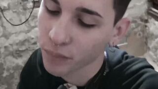 LecheLatinos.com - Charming twink Lucas Andrade's ass hammered for cash