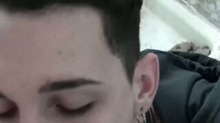 LecheLatinos.com - Charming twink Lucas Andrade's ass hammered for cash
