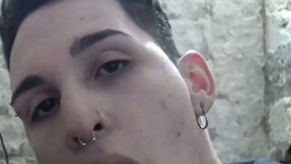 LecheLatinos.com - Charming twink Lucas Andrade's ass hammered for cash