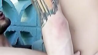 Chainsmoker seduces roommate for some lustful smoking fun