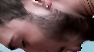Chainsmoker seduces roommate for some lustful smoking fun