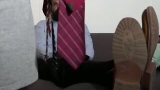 MaleFeetXXX.com - Bearded Lando bound in a passionate feet worship session with a lus