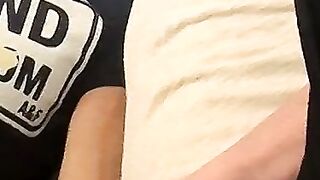 Seductive stud exploring glory holes filling it with cum