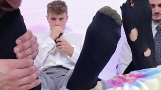 SoleMatesXXX.com  Slave No More Cyrus and Darius Foot Worship Rebellion