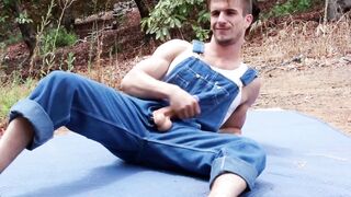 Outdoor Orgy Alpha Male Tamed by Huge Cocks