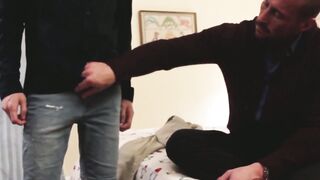 Tight Stepson Takes Daddys Big Stick