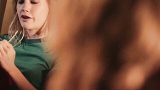 Sunrise Seduction Lesbian Lyra Law and Zoey Ts Morning Love Affair