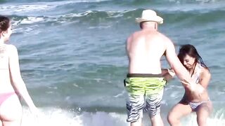 Barely Legal Threesome Bang
