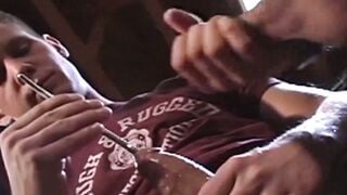 Threeway Urethral Delight Derrick Hanson, Tony Bishop, and a Shared Pleasure
