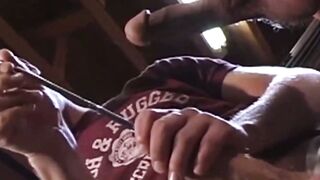 Threeway Urethral Delight Derrick Hanson, Tony Bishop, and a Shared Pleasure