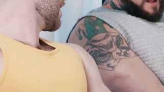 bangin his ass so hard