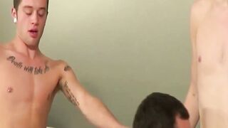 Electric Storm Tyler Page, Landon Wright, and Twiks Aggressive Fcking in Threeway
