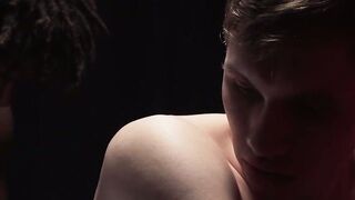 Brawn Meets Seduction A Young Athletes Ebony Encounter