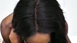 Sultry Seduction Ebony MILF Ana Foxxx Drips with Desire