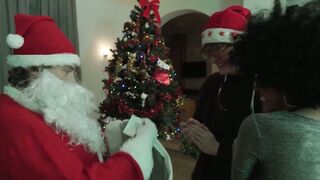 Ebony Goddesss Christmas Wish Fulfilled by My Insatiable Cock
