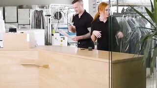 Forbidden Pleasures A Sizzling Encounter in the Secluded Dry Cleaning Room