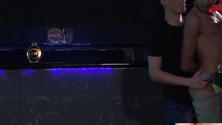 MachoIO.com - Big cock latino cums after raw fucking skinny boyfriend hard