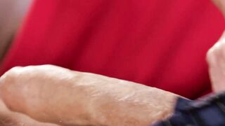 Devouring the Deluxe Milf Anikka Albrites Shaved Transsexual Delight