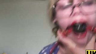 Brit Babes Go Wild Thatchers Tits Get Thrashed