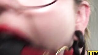 Brit Babes Go Wild Thatchers Tits Get Thrashed