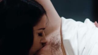 ForbiddenDesires.com Steamy lesbian romp between ravenhaired Alexis Stone and curvaceous Michaela Cox